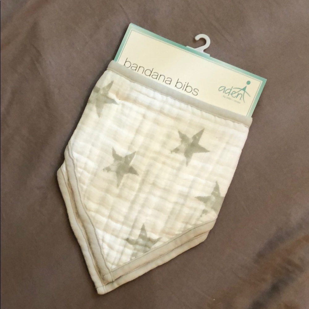 Aden & Anais bandana bibs